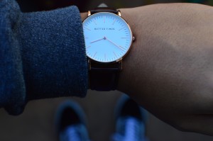 Your program doesn't need to have you checking your watch