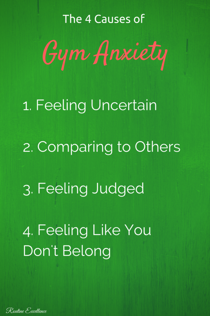 The 4 Causes of Gym Anxiety